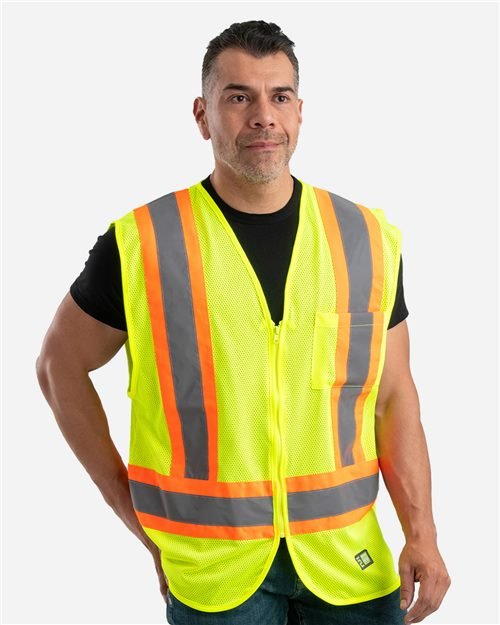 Men's Hi-Vis Class 2 Multi-Color Vest - Image 7