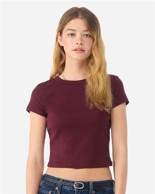Women's Micro Rib Baby Tee - Image 55