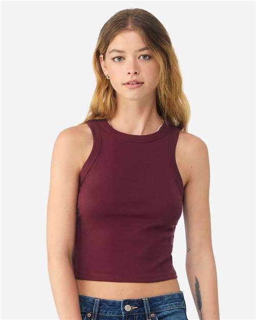Women's Micro Rib Racer Tank - Image 20