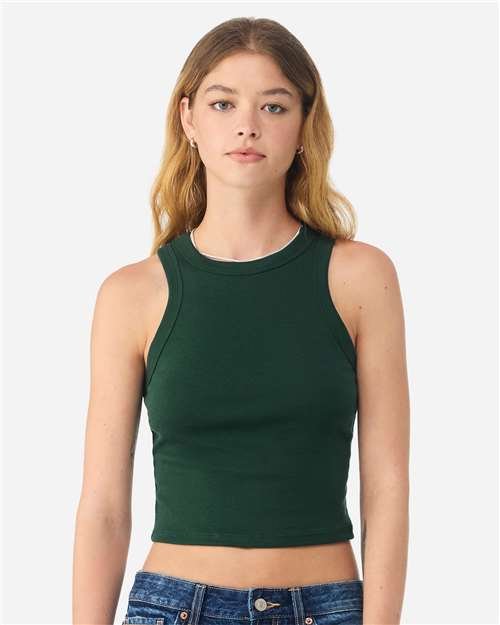 Women's Micro Rib Racer Tank - Image 17