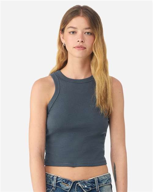 Women's Micro Rib Racer Tank - Image 47