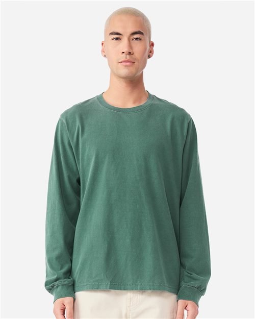Unisex Heavyweight Garment-Dyed Long Sleeve Tee