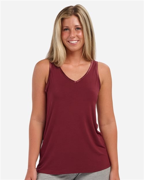 Women's Bamboo V-Neck Tank Top - Image 24