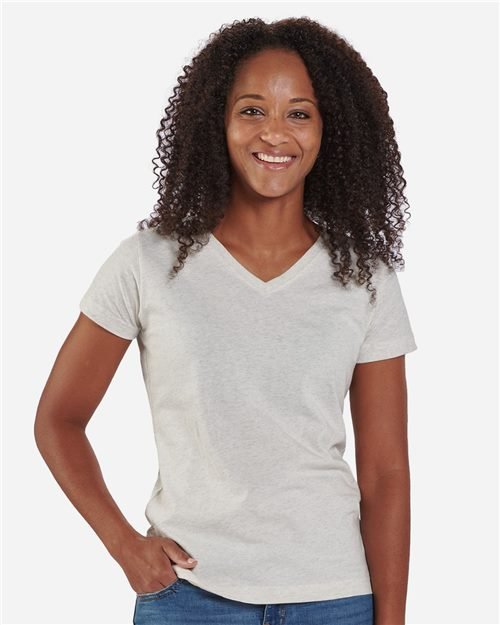 Women's V-Neck T-Shirt - Image 20