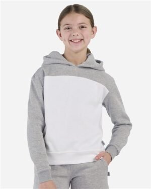 Youth Colorblocked Hooded Sweatshirt