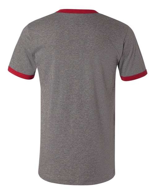 Men's Jersey Heather Ringer Tee - Image 7