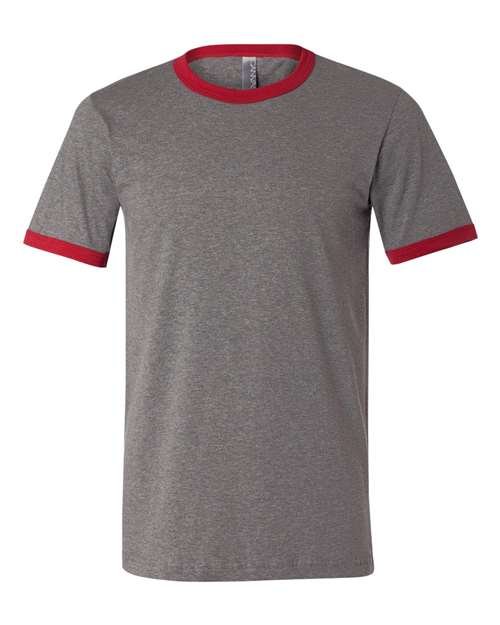 Men's Jersey Heather Ringer Tee - Image 5