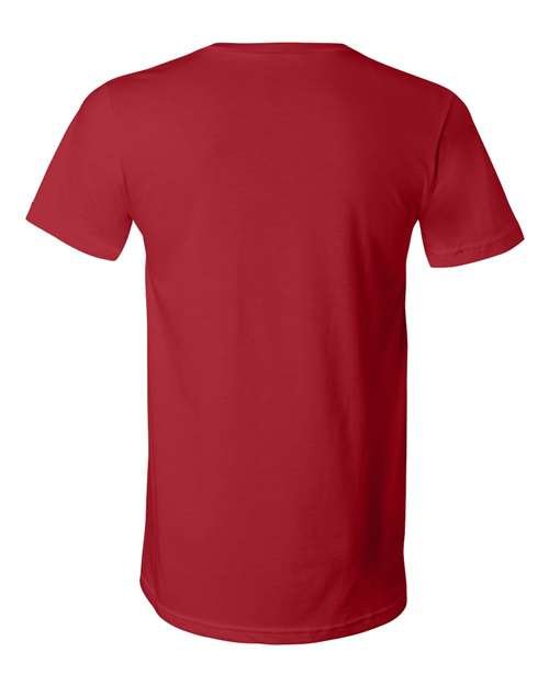 Unisex Jersey V-Neck Tee - Image 17