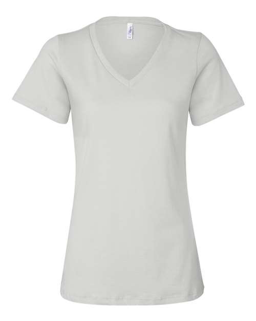 Women’s Relaxed Jersey V-Neck Tee - Image 81