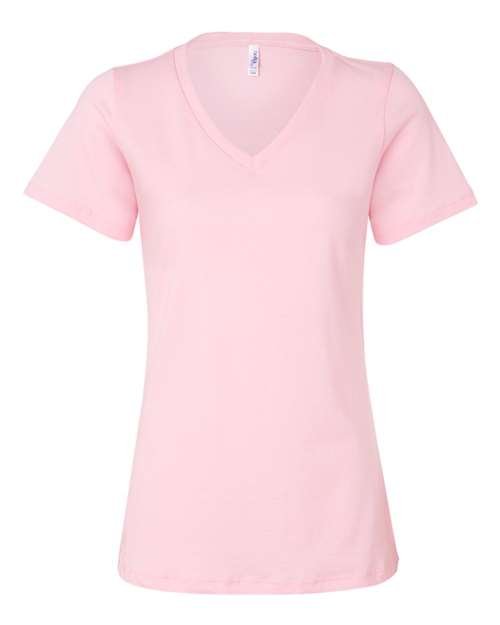 Women’s Relaxed Jersey V-Neck Tee - Image 54
