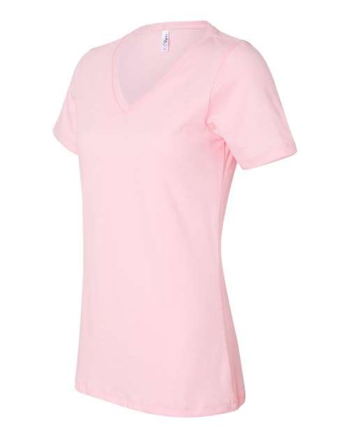 Women’s Relaxed Jersey V-Neck Tee - Image 55