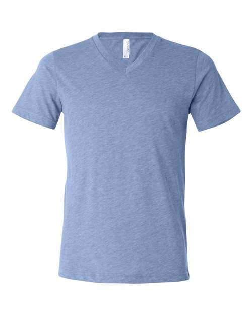 Unisex Triblend V-Neck Tee - Image 18