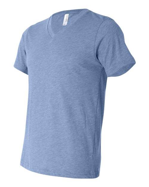 Unisex Triblend V-Neck Tee - Image 19