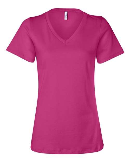 Women’s Relaxed Jersey V-Neck Tee - Image 5