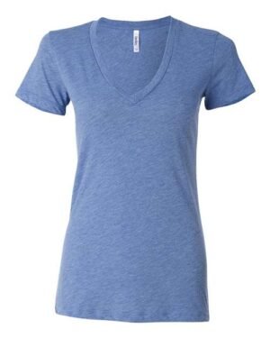 Alternative view of Women’s Triblend Deep V-Neck Tee
