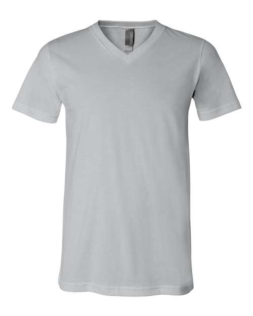 Unisex Jersey V-Neck Tee - Image 74