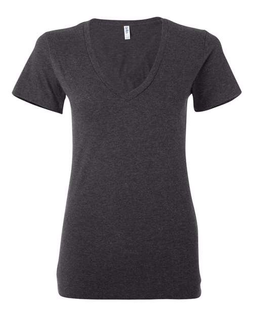 Women’s Jersey Deep V-Neck Tee - Image 11