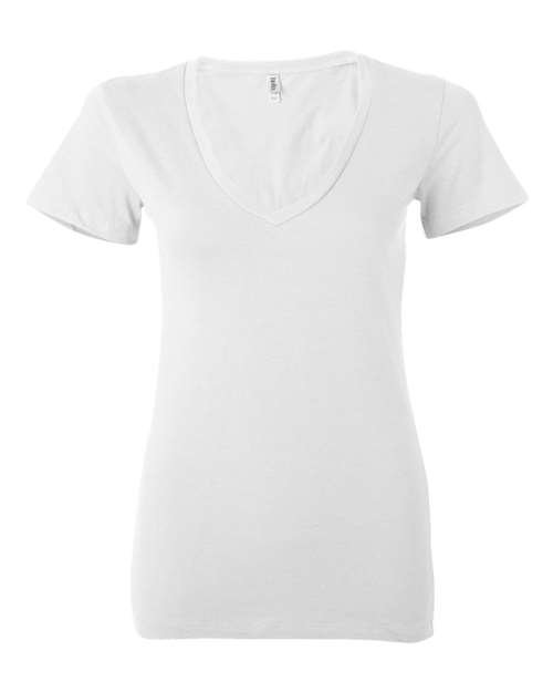 Women’s Jersey Deep V-Neck Tee - Image 36