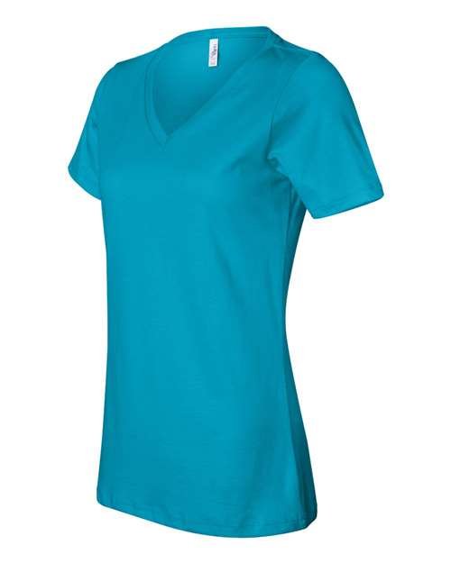 Women’s Relaxed Jersey V-Neck Tee - Image 73