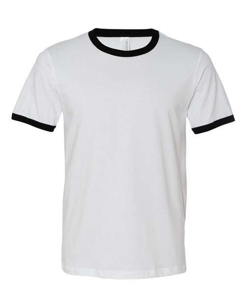 Men's Jersey Heather Ringer Tee - Image 11