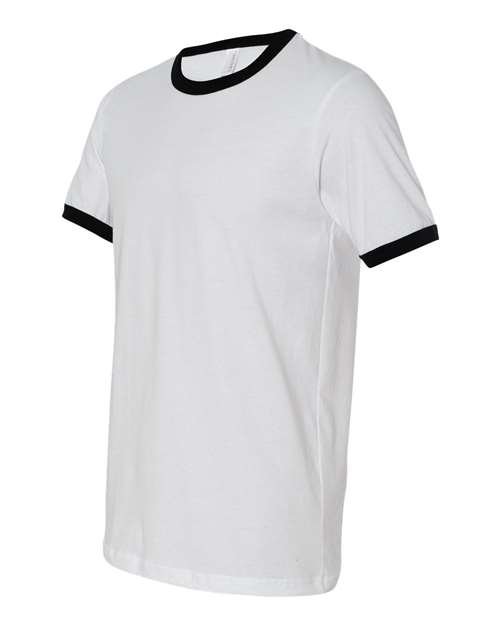 Men's Jersey Heather Ringer Tee - Image 12