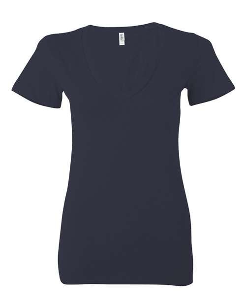Women’s Jersey Deep V-Neck Tee - Image 17