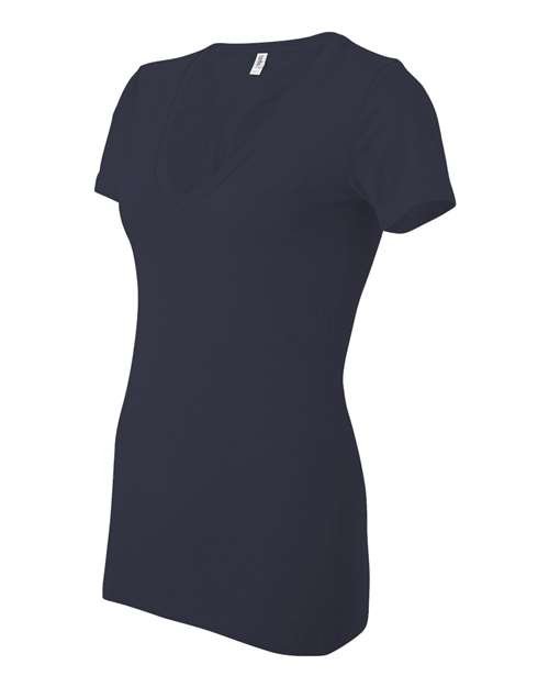 Women’s Jersey Deep V-Neck Tee - Image 18