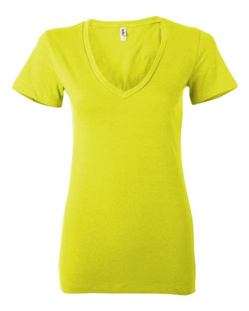 Women’s Jersey Deep V-Neck Tee - Image 27