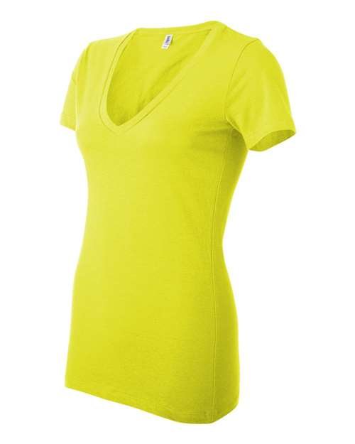 Women’s Jersey Deep V-Neck Tee - Image 28