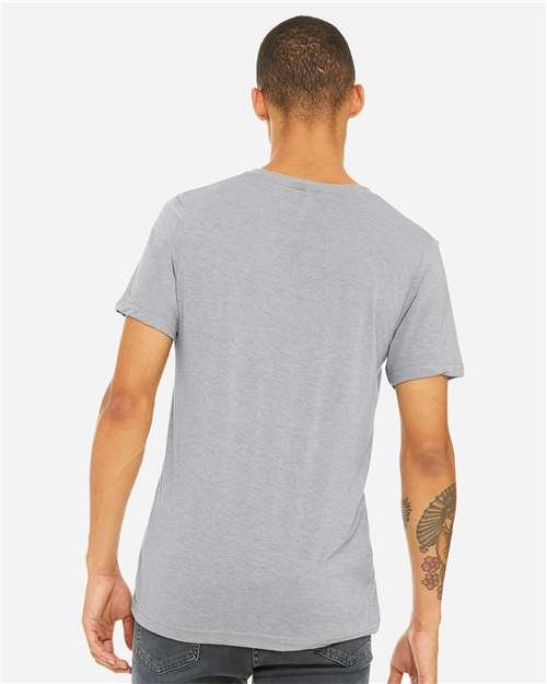 Unisex Triblend V-Neck Tee - Image 13