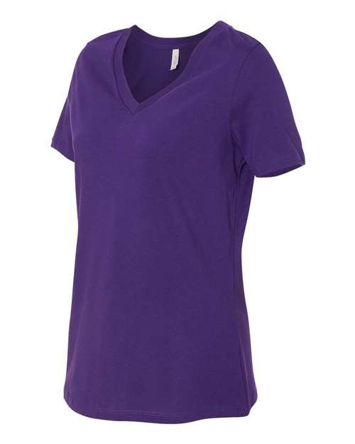 Women’s Relaxed Jersey V-Neck Tee - Image 67