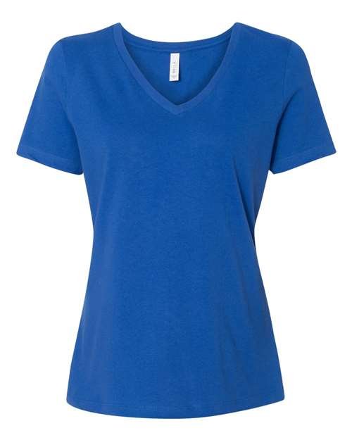 Women’s Relaxed Jersey V-Neck Tee - Image 69
