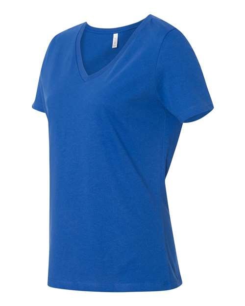 Women’s Relaxed Jersey V-Neck Tee - Image 70