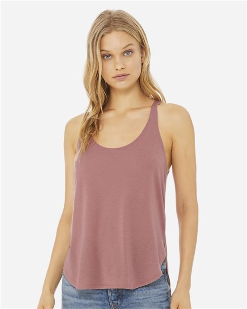 Women's Flowy Tank with Side Slit - Image 32