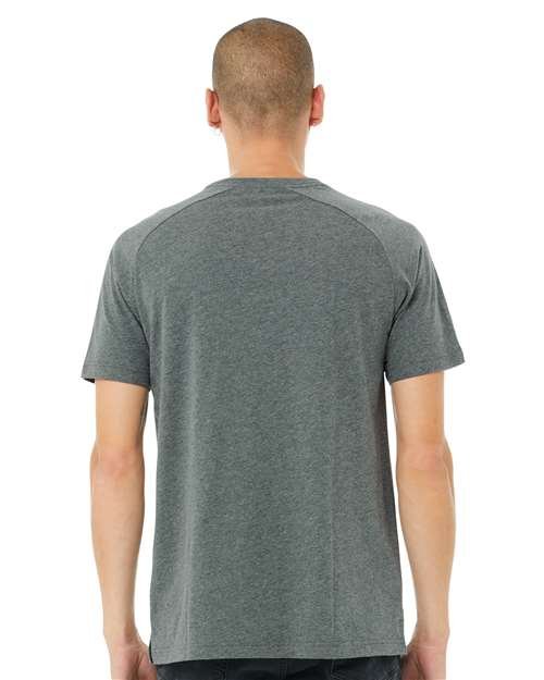Men's Heather CVC Raglan Tee - Image 22