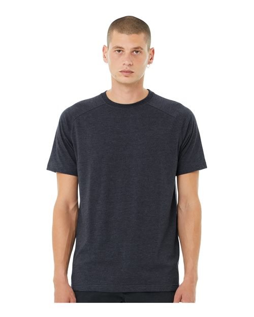 Men's Heather CVC Raglan Tee - Image 32