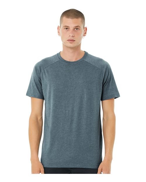Men's Heather CVC Raglan Tee - Image 39