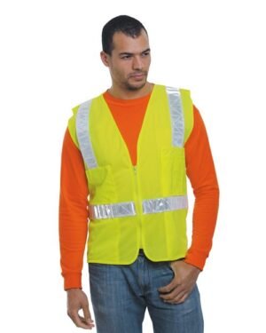 Unisex USA-Made ANSI Surveyor's Vest Class 2