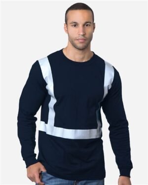 Men's USA-Made Hi-Visibility Long Sleeve T-Shirt