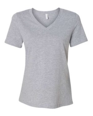 Alternative view of Women's Relaxed Heather CVC V-Neck Tee