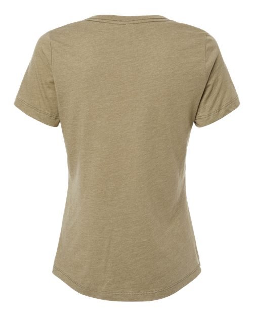 Women's Relaxed Heather CVC V-Neck Tee - Image 28