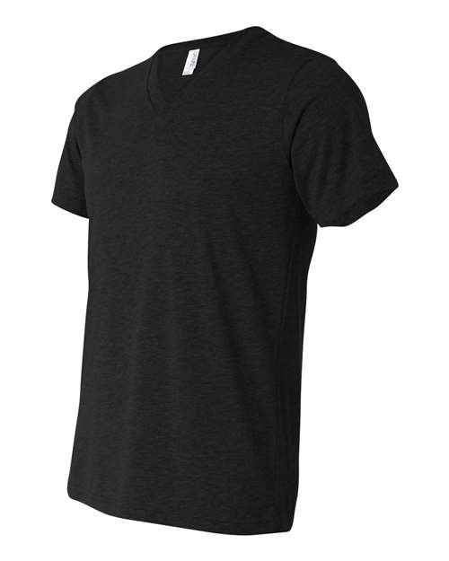 Unisex Triblend V-Neck Tee - Image 15