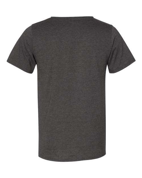 Unisex Raw Neck Tee - Image 6