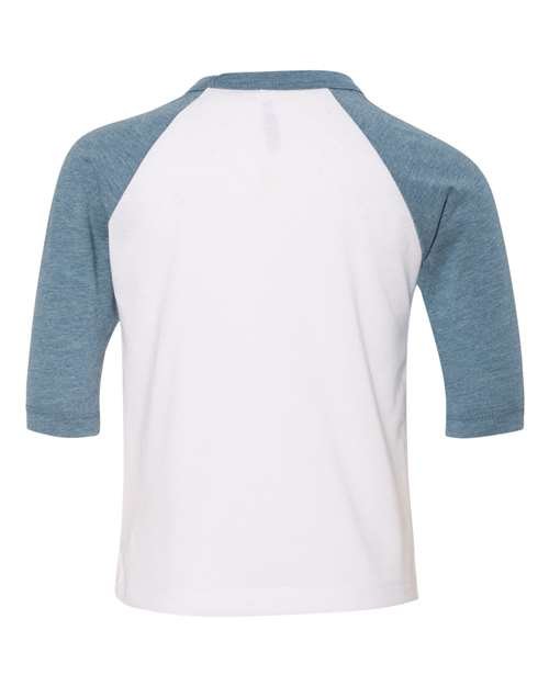 Toddler Three-Quarter Sleeve Baseball Tee - Image 9