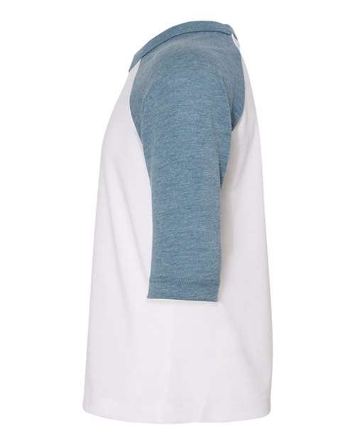 Toddler Three-Quarter Sleeve Baseball Tee - Image 10