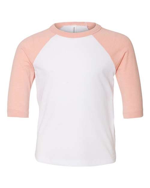 Toddler Three-Quarter Sleeve Baseball Tee - Image 11