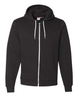 Alternative view of Unisex USA-Made Flex Fleece Full-Zip Hoodie Sweatshirt