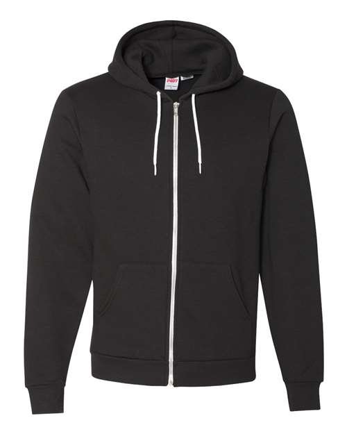 Unisex USA-Made Flex Fleece Full-Zip Hoodie Sweatshirt - Image 2