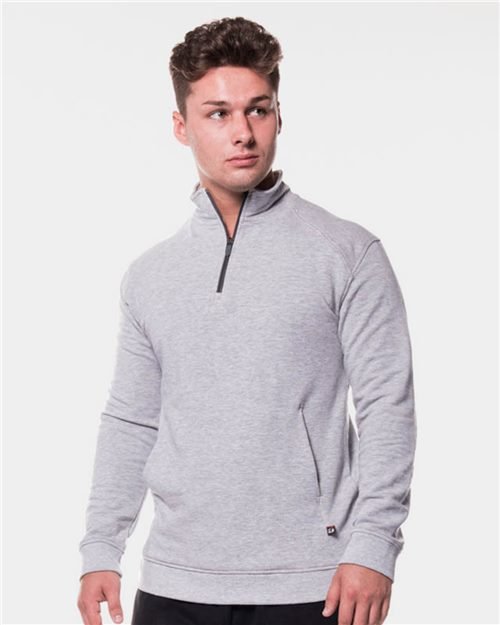 Men's FitFlex French Terry Quarter-Zip Pullover - Image 20