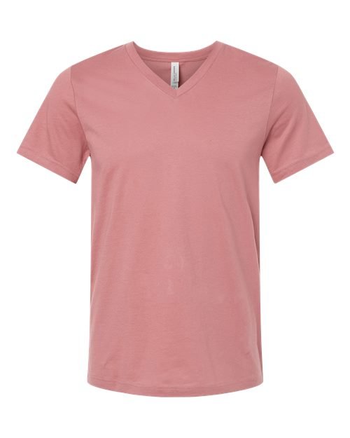 Unisex Jersey V-Neck Tee - Image 36